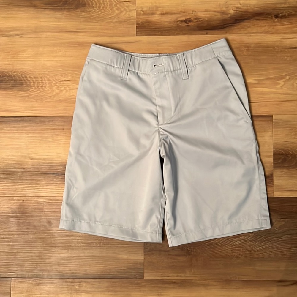 Under Armour youth dress shorts grey